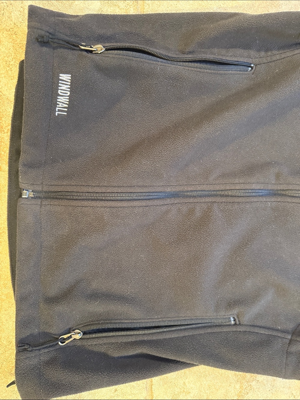 The North Face Women’s Black WindWall Fleece Vest - Picture 3 of 4